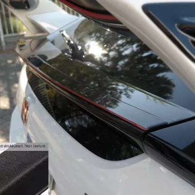 SPOILER CAP INFERIORE V.3 MAXTON DESIGN PER HONDA CIVIC X MK10 TYPE R NERO OPACO