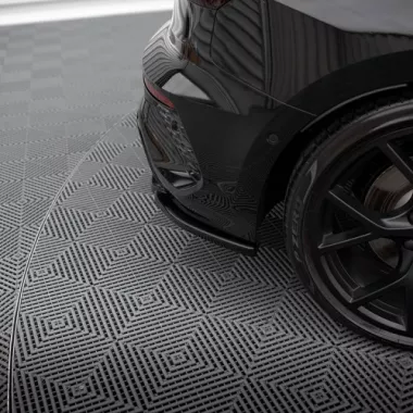 APPENDICI DIFFUSORE POSTERIORE SPORTIVO V.1 PER AUDI RS3 8Y SPORTBACK PRE-RESTYLING NERE LUCIDE MAXTON DESIGN