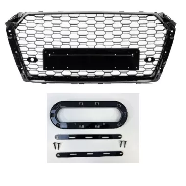 GRIGLIA NIDO D'APE NO LOGO COMPATIBILE CON AUDI A4 B9 PRE-RESTYLING