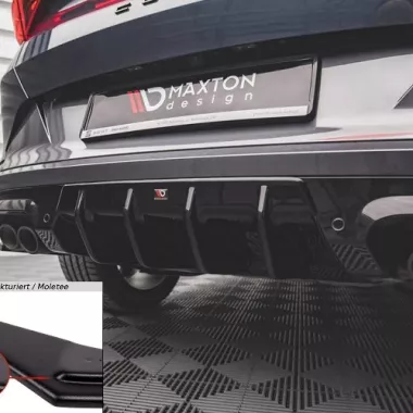 INSERTO DIFFUSORE CENTRALE V.1 PER CUPRA FORMENTOR NERO OPACO MAXTON DESIGN