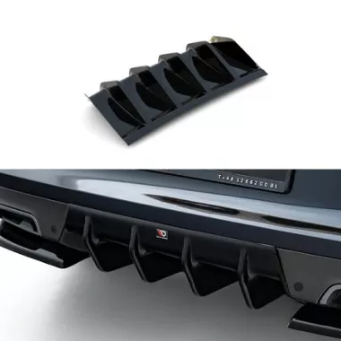 INSERTO DIFFUSORE CENTRALE V.2 PER CUPRA FORMENTOR MK1 FACELIFT NERO LUCIDO MAXTON DESIGN