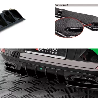 INSERTO DIFFUSORE CENTRALE V.2 PER CUPRA FORMENTOR CARBON LOOK MAXTON DESIGN