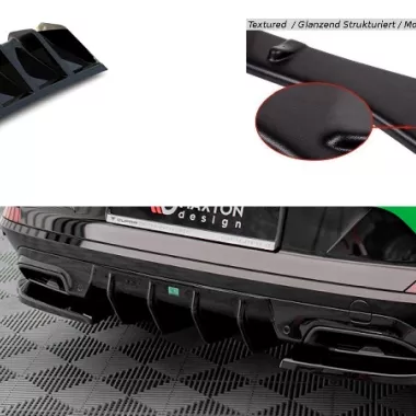 INSERTO DIFFUSORE CENTRALE V.2 PER CUPRA FORMENTOR NERO OPACO MAXTON DESIGN