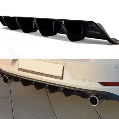 INSERTO PARAURTI VW GOLF 7.5 GTI NERO LUCIDO MAXTON DESIGN