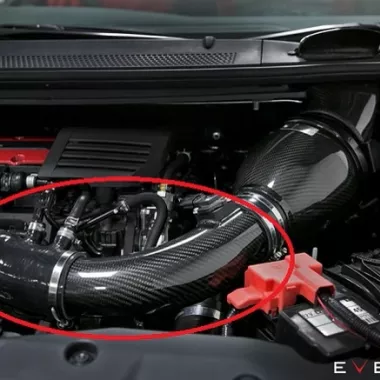 INTAKE EVENTURI IN CARBONIO PER HONDA CIVIC TYPE R FK2