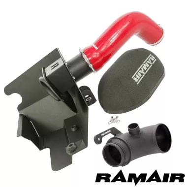 ASPIRAZIONE DIRETTA RAMAIR PER VW JETTA 1B 2.0 / 1.8 e 2.0 TSI (MANICOTTO ROSSO) + TURBO ELBOW