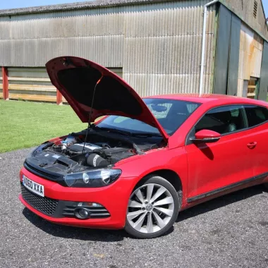 ASPIRAZIONE DIRETTA RAMAIR PER VW SCIROCCO 3 2.0 R (MANICOTTO NERO)