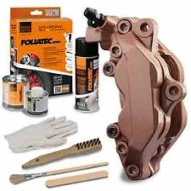 KIT FOLIATEC VERNICE PINZE FRENI BRONZO METALLIZZATO