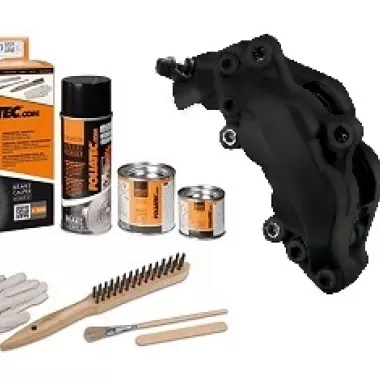 KIT FOLIATEC VERNICE PINZE FRENI NERO OPACO