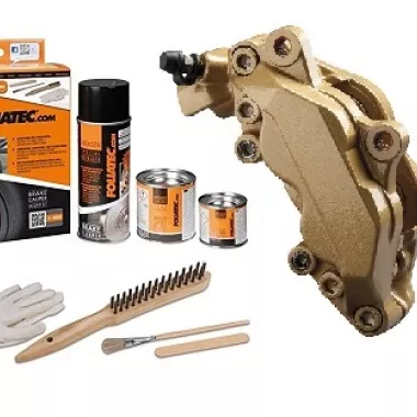 KIT FOLIATEC VERNICE PINZE FRENI ORO METALLIZZATO
