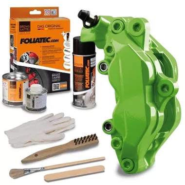 KIT FOLIATEC VERNICE PINZE FRENI VERDE LUCIDO