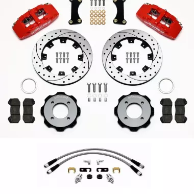 IMPIANTO FRENANTE MAGGIORATO ANTERIORE WILWOOD 6 POMPANTI PER FORD FIESTA MK7 E ST
