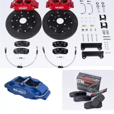 IMPIANTO FRENANTE MAGGIORATO ANTERIORE V-MAXX 4 POT PER MAZDA MX-5 / MIATA (ND-RF) BLU