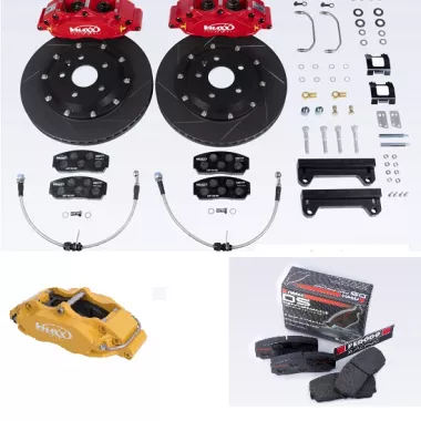 IMPIANTO FRENANTE MAGGIORATO ANTERIORE V-MAXX 4 POT PER MAZDA MX-5 / MIATA (ND-RF) GIALLO