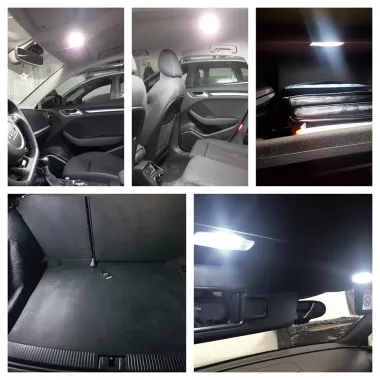 KIT LED INTERNO AUDI A3 8V COMPLETO