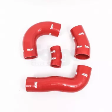KIT MANICOTTI SILICONICI INTERCOOLER FORGE MOTORSPORT PER VW GOLF MK7 GTI (ROSSO, NO FASCETTE)