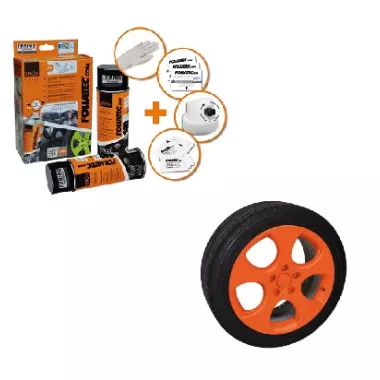 X2 BOMBOLETTE FOLIATEC PELLICOLA SPRAY ARANCIONE OPACO