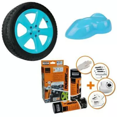 X2 BOMBOLETTE FOLIATEC PELLICOLA SPRAY AZZURRO LUCIDO