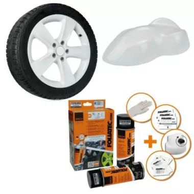 X2 BOMBOLETTE FOLIATEC PELLICOLA SPRAY BIANCO LUCIDO