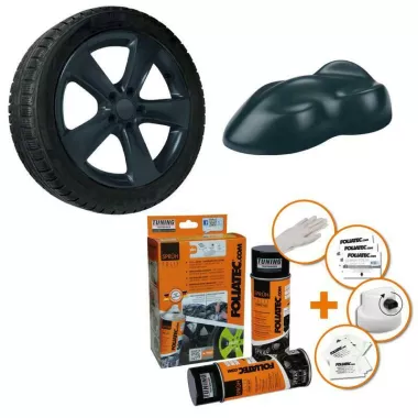 X2 BOMBOLETTE FOLIATEC PELLICOLA SPRAY GRIGIO CARBONIO OPACO