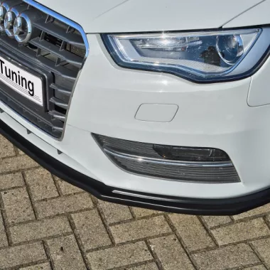 LAMA SOTTOPARAURTI ANTERIORE AUDI A3 8V PRE RESTYLING NERO LUCIDO INGO NOAK TUNING