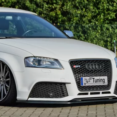 LAMA SOTTOPARAURTI ANTERIORE AUDI RS3 8P NERO OPACO INGO NOAK TUNING