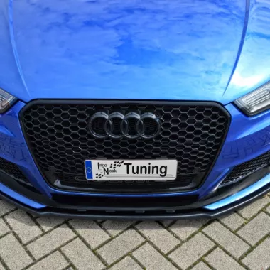 LAMA SOTTOPARAURTI ANTERIORE AUDI RS3 8V 5 PORTE PRE-RESTYLING NERO LUCIDO INGO NOAK TUNING