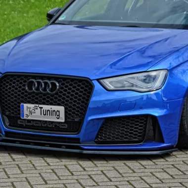 LAMA SOTTOPARAURTI ANTERIORE AUDI AUDI RS3 8V 5 PORTE PRE-RESTYLING CARBON LOOK INGO NOAK TUNING