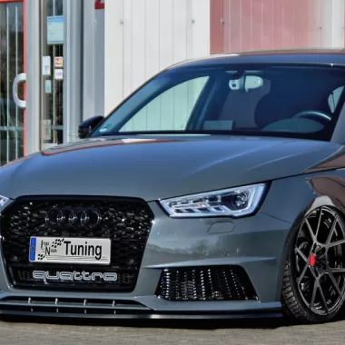 LAMA SOTTOPARAURTI ANTERIORE AUDI S1 8X NERO LUCIDO INGO NOAK TUNING
