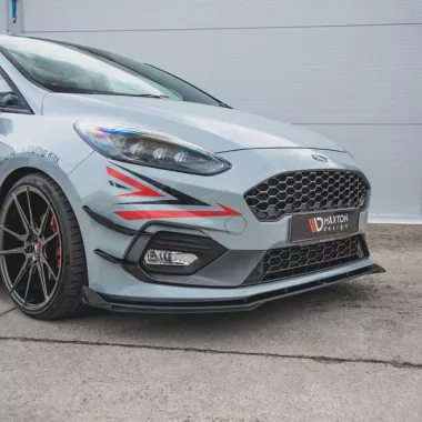 LAMA SOTTOPARAURTI ANTERIORE RACING DURABILITY + FLAPS MAXTON DESIGN PER FORD FIESTA MK8 ST/ST-LINE