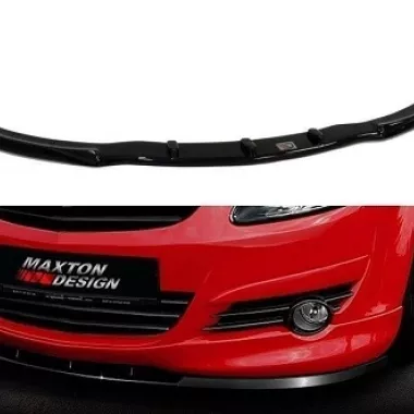 LAMA SOTTOPARAURTI ANTERIORE MAXTON DESIGN PER OPEL CORSA D OPC-LINE PRE-RESTYLING CARBON LOOK