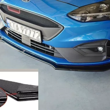 LAMA SOTTOPARAURTI ANTERIORE V.1 MAXTON DESIGN PER FORD FOCUS ST / ST-LINE MK4 CARBON LOOK