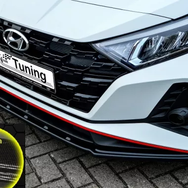 LAMA SOTTOPARAURTI ANTERIORE PER HYUNDAI I20 N CARBON LOOK INGO NOAK TUNING