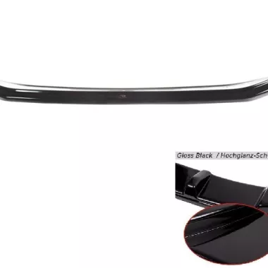 LAMA SOTTOPARAURTI ANTERIORE MAXTON DESIGN PER VW GOLF MK7.5 STANDARD NERO LUCIDO