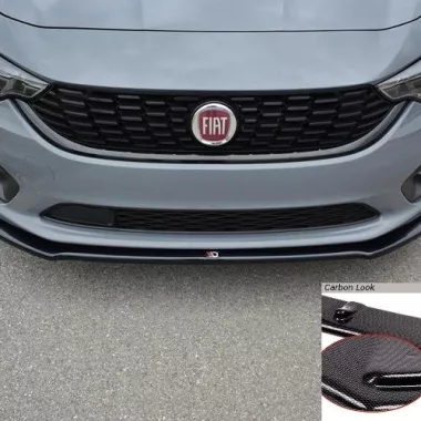 LAMA SOTTOPARAURTI ANTERIORE MAXTON DESIGN PER FIAT TIPO CARBON LOOK