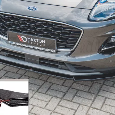 LAMA SOTTOPARAURTI ANTERIORE MAXTON DESIGN PER FORD PUMA STANDARD CARBON LOOK