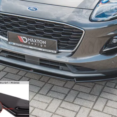 LAMA SOTTOPARAURTI ANTERIORE MAXTON DESIGN PER FORD PUMA STANDARD NERO OPACO