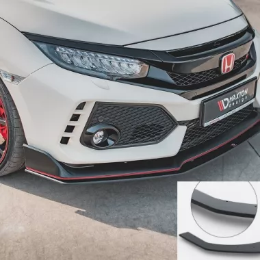 LAMA SOTTOPARAURTI ANTERIORE RACING DURABILITY V.2 MAXTON DESIGN PER HONDA CIVIC X MK10 TYPE R