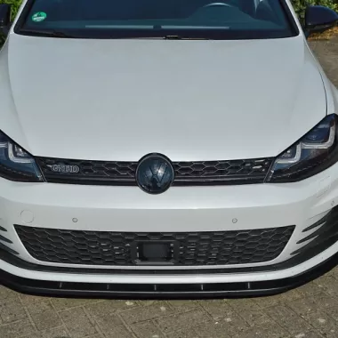 LAMA SOTTOPARAURTI ANTERIORE VW GOLF 7 GTI / GTD NERO LUCIDO INGO NOAK TUNING