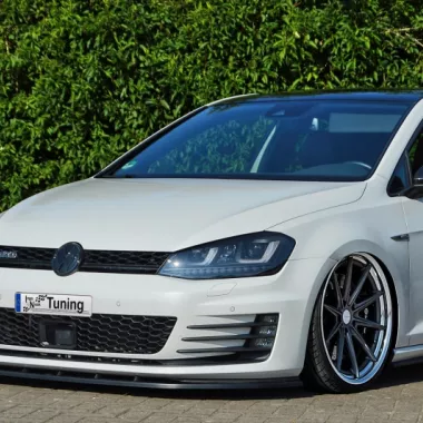 LAMA SOTTOPARAURTI ANTERIORE VW GOLF 7 GTI / GTD NERO OPACO INGO NOAK TUNING