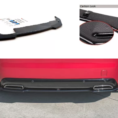 SOTTODIFFUSORE CENTRALE CARBON LOOK MAXTON DESIGN PER PEUGEOT 308 GT MK2 RESTYLING