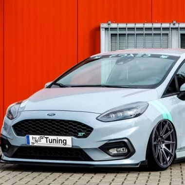 LAMA SOTTOPARAURTI ANTERIORE FORD FIESTA MK8 ST/ST-LINE NERO OPACO INGO NOAK TUNING