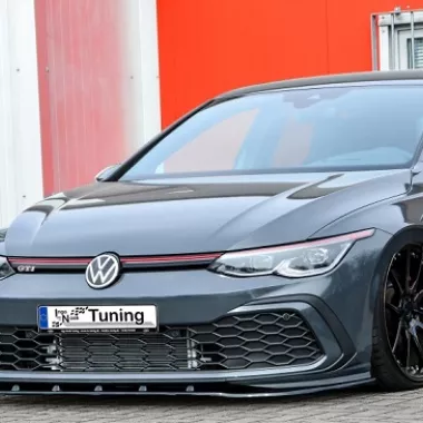 LAMA SOTTOPARAURTI ANTERIORE VW GOLF MK8 GTI / GTD NERO OPACO INGO NOAK TUNING