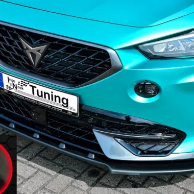 LAMA SOTTOPARAURTI ANTERIORE PER CUPRA FORMENTOR NERO LUCIDO INGO NOAK TUNING