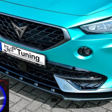 LAMA SOTTOPARAURTI ANTERIORE PER CUPRA FORMENTOR NERO OPACO INGO NOAK TUNING