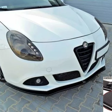 LAMA SOTTOPARAURTI ANTERIORE MAXTON DESIGN PER ALFA ROMEO GIULIETTA CARBON LOOK