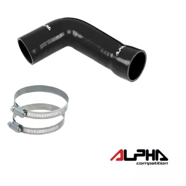MANICOTTO SILICONICO ASPIRAZIONE ALPHA COMPETITION PER SEAT LEON CUPRA / R 5F (NERO)