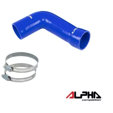 MANICOTTO SILICONICO ASPIRAZIONE ALPHA COMPETITION PER VW GOLF 7 1.8 TSI (BLU)