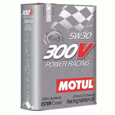 OLIO MOTORE SPORTIVO MOTUL 300V POWER RACING 5W30 2L
