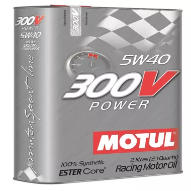 OLIO MOTORE SPORTIVO MOTUL 300V POWER 5W40 2L